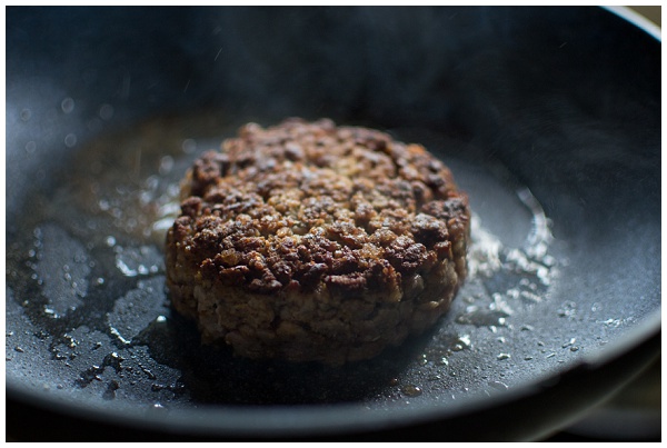 3. Cooking the pattie