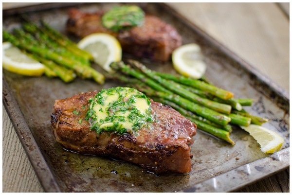 Sirloin with Asparagus